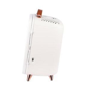 CHAUDE beauté look 6L cosmétique réfrigérateur verre miroir porte portable <span class=keywords><strong>petit</strong></span> semi-conducteur soins de la peau réfrigérateur - Product Image 4