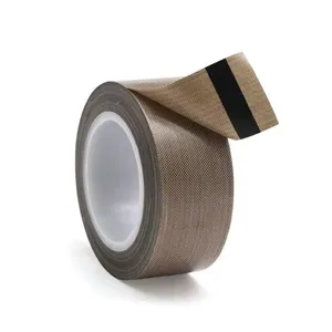 Ruban en tissu de fibre de verre PTFE 7,96 oz/270 g/m², résistant aux hautes températures, <span class=keywords><strong>prix</strong></span> de gros usine, ruban industriel - Product Image 1