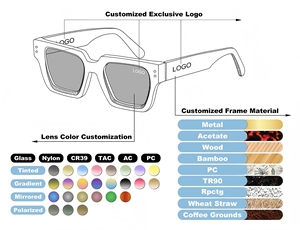 <span class=keywords><strong>Occhiali</strong></span> da Sole Sportivi Polarizzati di Alta Qualità con Lenti Graduali G15 UV400, Design Rettangolare e Finitura Lucida - Product Image 6