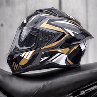 Nouveau casque de moto intégral de course FP001 en ABS pour hommes et femmes, toutes saisons, homologué DOT, à libération rapide