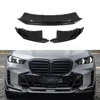 Lame de pare-chocs avant en fibre de carbone sèche de style SQ de haute qualité pour BMW X5 G05 LCI G18 LCI 2023~2025