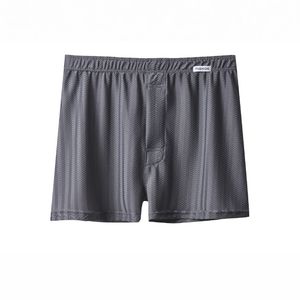 8251 Boxers en soie glacée pour hommes, sous-vêtements, pantalons de détente pour la maison et la plage, slips <span class=keywords><strong>boxer</strong></span>, usine chinoise, en stock, vente en gros, logo personnalisé - Product Image 6