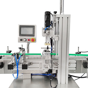 Automatic Vertical Servo Capping <b>Machine</b> Motor for <b>Plastic</b> Bottles High Accuracy Electric 220V European Plug 1 Year Warranty - Product Image 2