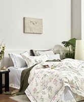 Parure de draps OEKO-TEX en coton 100% sur mesure, impression réactive 133*72, prix abordable