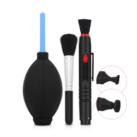Kit de nettoyage d'objectif d'appareil photo de marque privée 50ml chiffons en microfibre liquides de nettoyage naturels pour tous les objectifs optiques d'appareil photo reflex numérique