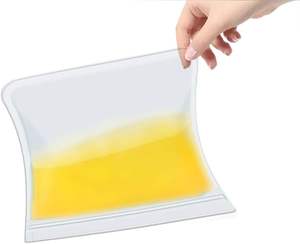 Sacs de congélation refermables en PE écologiques pour le stockage des aliments avec logo personnalisé - Vente en gros - Product Image 1