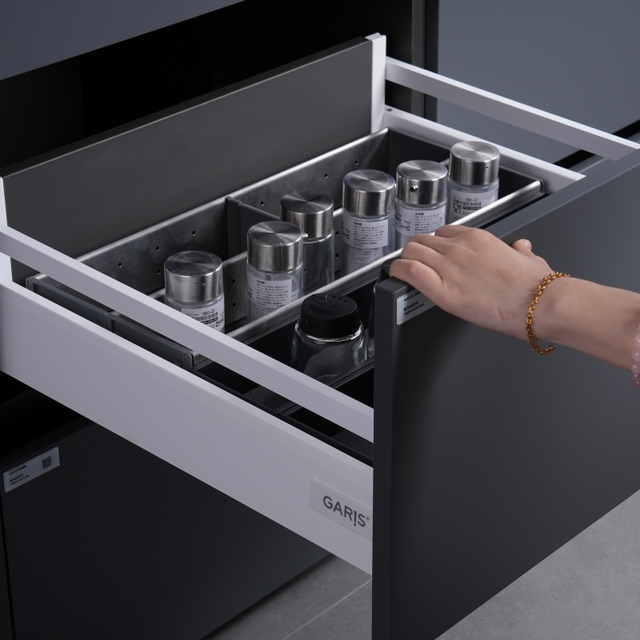 INBOX GH Series Slim Metal Drawer Box System Soft Close Double Wall Drawer System