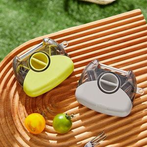 3-in-1 Multi-Functional Household Kitchen Potato Cutter Fruit & <b>Vegetable</b> Peeler Scraper-Premium Paring Knife - Product Image 1
