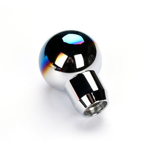 円形バトン発射チタン合金表面ユニバーサルシフトノブアルミニウム合金シフトレバー - Product Image 3