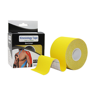 Bande de kinésiologie de 5 cm avec boîte individuelle, en coton, pour soulager les douleurs musculaires, pour le sport, la remise en forme, la physiothérapie, 5 m - Product Image 2