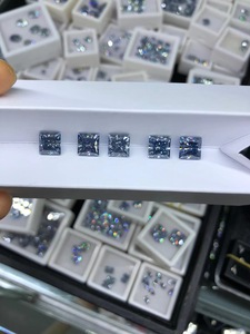 최고의 생산 보석 하이 퀄리티 색상 블루 그라 모이사나이트 다이아몬드 보석 외계인 컷 모이사나이트 - Product Image 4