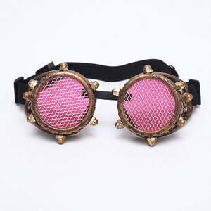 Gafas de Sol Góticas Steampunk Vintage Unisex con Logotipo Personalizado al por Mayor, Gafas Punk con Engranajes, Gafas de Sol para Cosplay y Fiestas - Product Image 6
