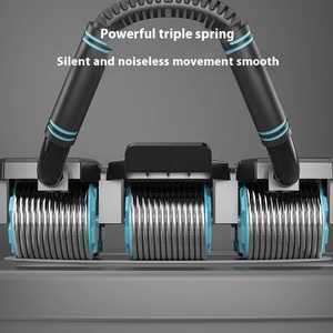 Rodillo Abdominal PINJIAN para Entrenamiento Muscular, Equipo de Fitness con Rebote Automático, Rueda Abdominal de 6 Ruedas - Product Image 4