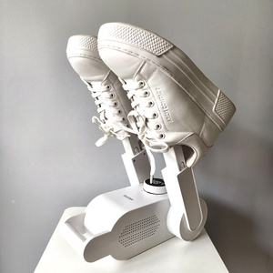 Secador de zapatos de fútbol eléctrico con estante plegable, temporizador de desodorante UV, enchufe europeo de 220V, automático para el hogar, RV, carcasa de plástico - Product Image 2