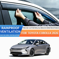 Déflecteurs de Vitres Pare-Soleil et Pluie pour Toyota Corolla 2026 - Accessoires Auto