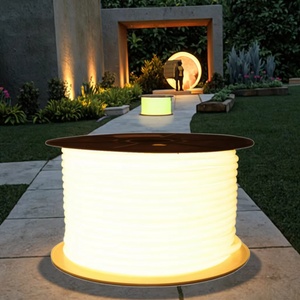Bande lumineuse LED étanche IP66 pour extérieur, jardin, route, 100m, AC220V, découpable, 3000K 4000K 6000K, lumière blanche COB - Product Image 1