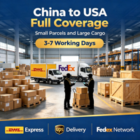 Agent d'expédition express pas cher DHL FedEx UPS de Chine vers les États-Unis à faible coût