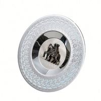 Letrero Metálico Colgante Moderno y Duradero Personalizado, Placa de Acero Inoxidable con Grabado en Relieve, Revestimiento Multicolor, Forma Personalizada, Impresión Tipográfica
