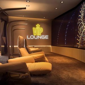 VIP Lounge Letreros Neon LED indoor hanging ambient light bar hotel wall decoration light entrance indicator light luminous <b>sign</b> - Product Image 3