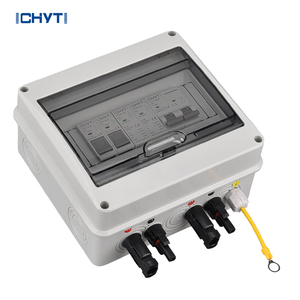 2024 mới chyt 1 chuỗi 1 trong 1 ra 600V 1000V ngoài trời không thấm nước IP65 PV năng lượng mặt trời tăng sét bảo vệ DC Combiner hộp - Product Image 6