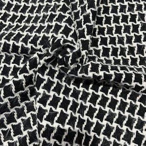 100% البوليستر houndstooth و نسيج من القماش مصبوغ الاختيار أريكة من الكتان الستار المفروشات النسيج - Product Image 6