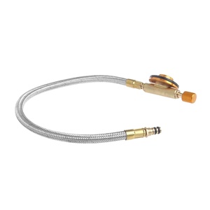 Conector de Manguera Regulador de Estufa de Gas para Exteriores, Adaptador de Estufa de Gas para Acampar, Senderismo, Quemador Portátil - Product Image 2