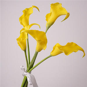 Flor de Lirio de Cala Artificial de Látex con Tacto Real, en Oferta, para Decoración de Bodas, Hogar, Mesa y Eventos - Product Image 3