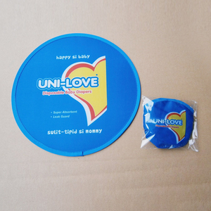 Bán buôn tùy chỉnh in Nylon & polyester bay đĩa có thể gập lại frisbeed với Pouch cho đồ chơi ngoài trời - Product Image 2