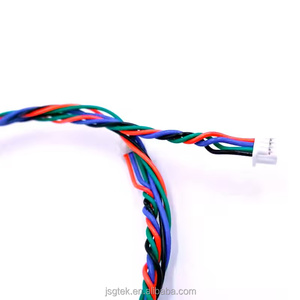 22AWG 1.0mm Pitch 4pin cáp với kết nối kép-300V 80 ℃ PVC dây điện tử khai thác - Product Image 5