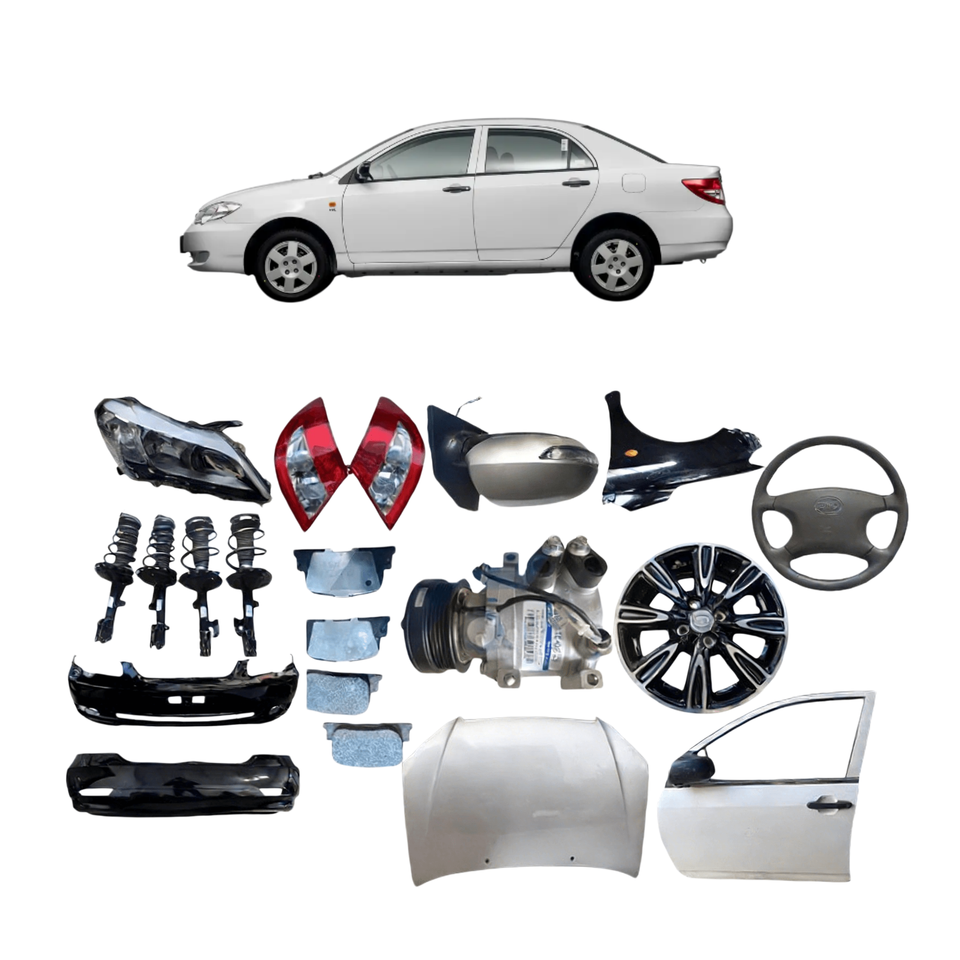 Wholesale Price Auto Parts for BYD F3 Engine Side Mirror Front Rear Bumper Light Fender Door Rim Accessories Car Spare Parts