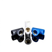 Raccords de tuyauterie d'alimentation en eau, en cuivre, filetage interne, raccord en T égal, tête hexagonale moulée, surface lisse, modèle TSST, garantie 3 ans