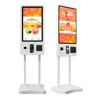 32 इंच रेस्तरां स्वचालित कियोस्क टच स्क्रीन कंप्यूटर नायाब भुगतान कियोस्क शॉपिंग मॉल कियोस्क