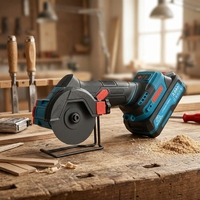 Meuleuse d'angle sans fil 20V professionnelle pour le bricolage et l'industrie, à batterie, haute vitesse, avec interrupteur à gâchette