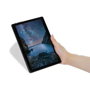 Metal kapak Tablet 10 inç 3G büyük ekran Android 10 2.0 + 5.0mp Tablet Pc