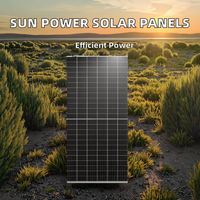 Paneles Solares Bifaciales Tipo PERC Rosen RSM700-132HC de 450W 550W, Módulo Fotovoltaico de Media Celda Económico de 1000W, 600W Máx., 210mm de Altura