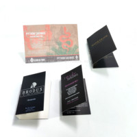 Cartes de test de parfum personnalisées imprimées avec échantillon de parfum en flacon de 2 ml