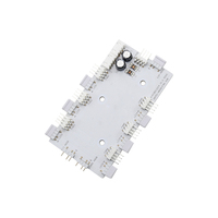 Boîtier PC Contrôleur d'éclairage de ventilateur 12 V DC 1 à 6 Ports PWM 4 broches ARGB 5V 3 broches 15pin sata câble Fan Hub Adapter
