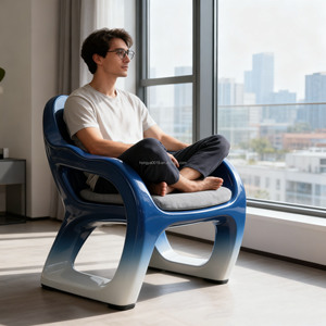 Fauteuil de loisirs durable personnalisé, fauteuil moderne pour <span class=keywords><strong>piscine</strong></span>, jardin, cour, salon, hôtel, terrasse, café, bureau, mobilier de jardin - Product Image 5