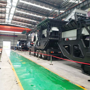 เครื่องบดแบบกรามเคลื่อนที่สำหรับงานหนัก พร้อมมอเตอร์แรงบิดสูงและสายพานลำเลียงสำหรับการบดขั้นต้นในงานเหมือง - Product Image 1