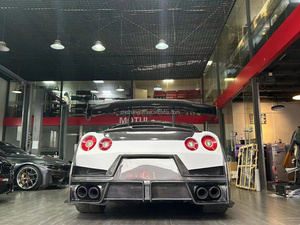 ชุดขอบด้านหลังขอบริมด้านหน้าและด้านหลังสไตล์ <span class=keywords><strong>Nismo</strong></span> 1สำหรับ GTR35นิสสัน - Product Image 4