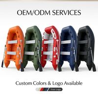 Bateau pneumatique certifié CE pour 6 personnes, fond rigide en aluminium, robuste, PVC 1,2 mm, bateau de pêche, yacht, navigation sur lac, stable