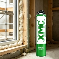 Mousse polyuréthane à faible expansion de 750 ml pour l'isolation thermique, l'atténuation du bruit, le rembourrage des matelas, des véhicules et la construction