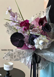 Vente chaude <span class=keywords><strong>Nosa</strong></span> Transparent Floral Amour Papillon Conception Revêtement Imperméable Ménage Papier Décoratif - Product Image 3