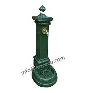 Fontana da Giardino in Ghisa <span class=keywords><strong>con</strong></span> <span class=keywords><strong>Rubinetto</strong></span> in Ottone, per Esterni, Patio, Cortile, Prato, Prodotta in Cina - Product Image 5