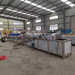 VBJX sürekli sebze sebze narenciye fındık domates soyma ceketli su ısıtıcısı <span class=keywords><strong>Blanching</strong></span> Blancher makinesi için - Product Image 4