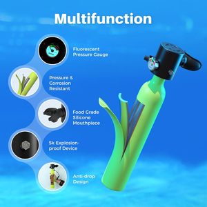 Bouteille de plongée Smaco S300 Mini Scuba Tank 0,5L en aluminium haute pression pour air comprimé - Product Image 5