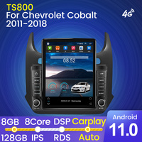 MEKEDE Android11 IPS 2.5D DSP radio 2 din pour Chevrolet Cobalt 2011-2018 8 + 128G GPS colling fan 360 caméra autoradio