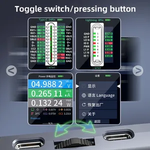 Detector de Conector de Teléfono Qianli IBridge A3 Compatible con Lightning y Tipo-C para <span class=keywords><strong>iPhone</strong></span> y Samsung, Detector de Errores de Carga, Herramienta de Reparación - Product Image 6
