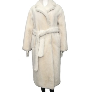 Abrigo de Mujer Personalizado, Nuevo Estilo Casual, con Cinturón de Imitación de Piel, Accesorios de Moda, Abrigo Retro de Manga Larga con Bolsillos, Elegante - Product Image 1