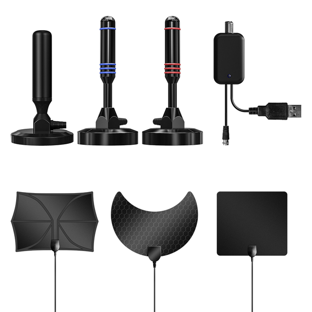 Long Range Wireless Amplifier 4ft Satellite Aerial Digital Outdoor Ku Band Dish Tv Antenna